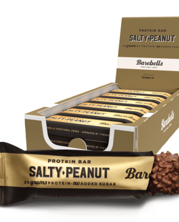 Barebells Salty Peanut  12x 55g    Sukkerfri Proteinbar Med Saltede Peanuts   Højt Proteinindhold