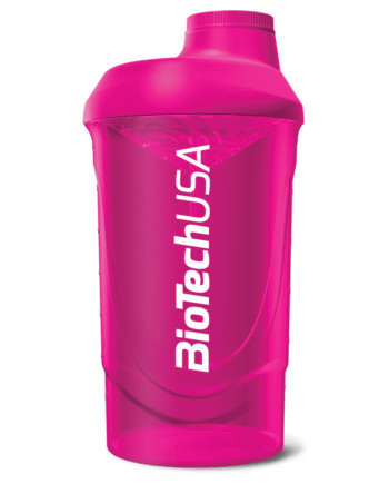 Biotechusa Wave Shaker   Lyserød Magenta   Praktisk Shaker Til Proteinshakes   Perfekt Til Træning