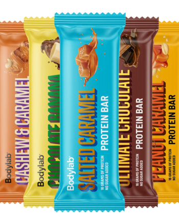 Bodylab Protein Bar Bland Selv  12 Stk  Proteinbarer