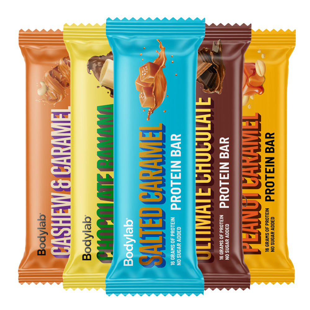 Bodylab Protein Bar Bland Selv 12 Stk Proteinbarer