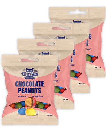 Healthyco Chocolate Peanuts  6x40g  Slik   Chips