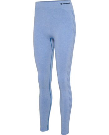 Hummel Ci Seamless Mid Waist Tights   Riviera Melange Træningstøj Til Kvinder