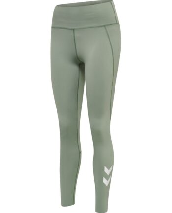 Hummel Grace High Waist Tights Lily Pad Træningstøj Til Kvinder