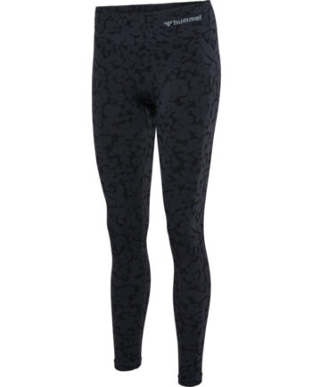 Hummel Mt Pi Seamless Mid Waist Tights Black Størrelse: Xs Træningstøj Til