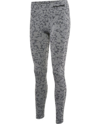Hummel Mt Pi Seamless Mid Waist Tights Sharkskin Størrelse: Xs Træningstøj Til