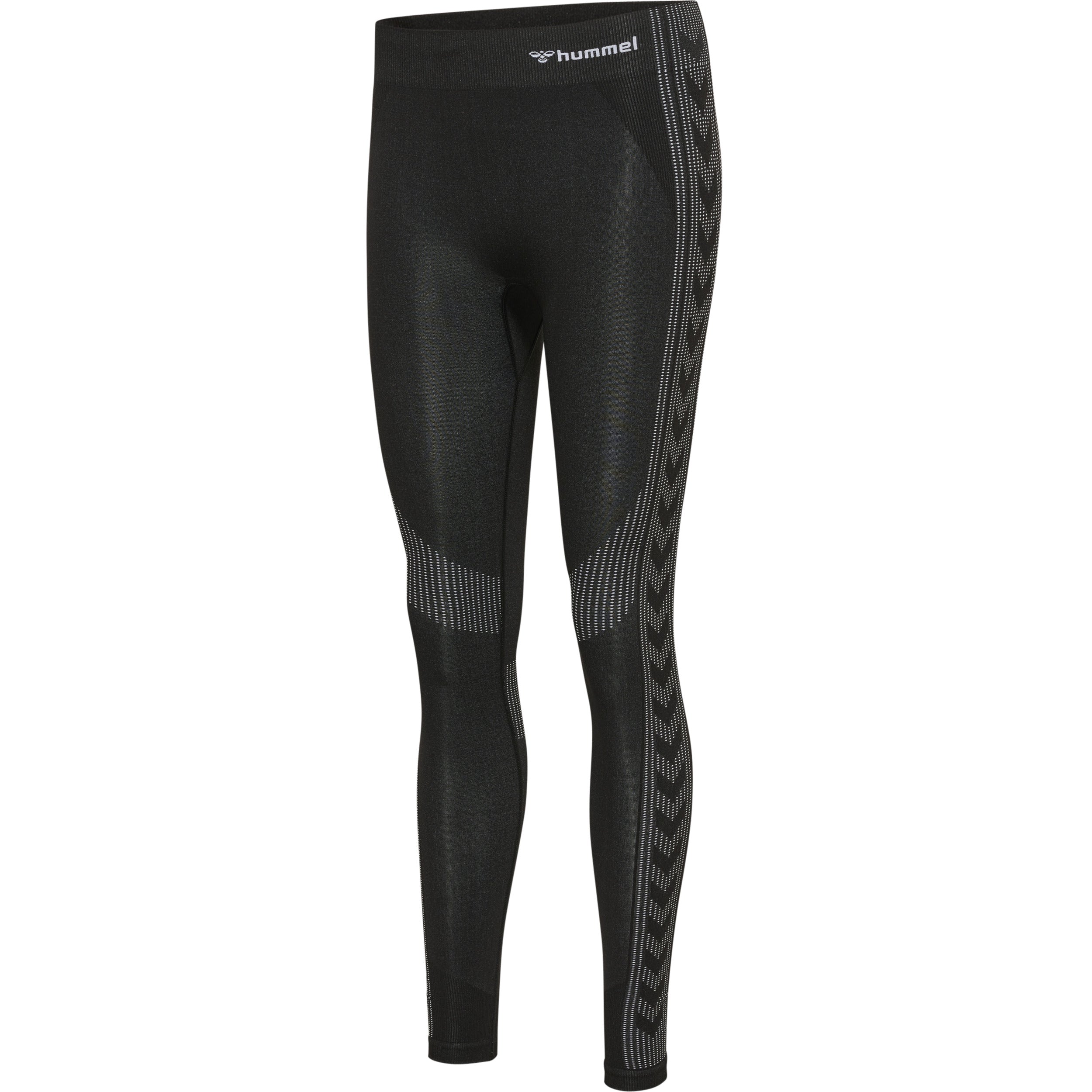 Hummel Shaping Seamless Mid Waist Tights Black Størrelse: Xs Træningstøj Til