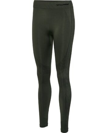 Hummel Shaping Seamless Mid Waist Tights Climbing Ivy Størrelse: Xs Træningstøj Til