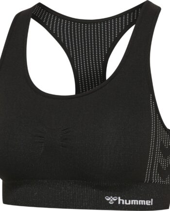 Hummel Shaping Seamless Sports Top Black Størrelse: Small Træningstøj Til