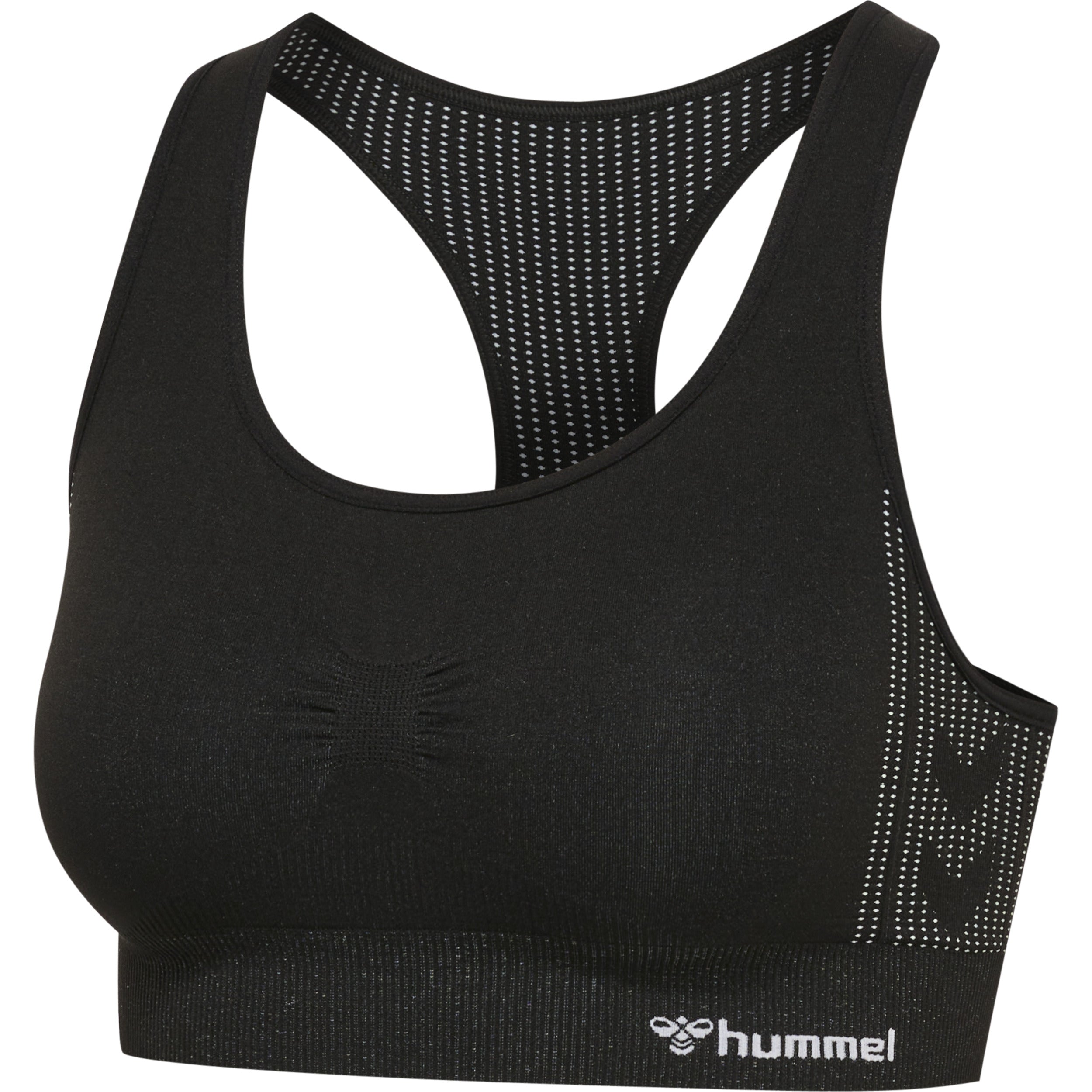 Hummel Shaping Seamless Sports Top Black Størrelse: Small Træningstøj Til