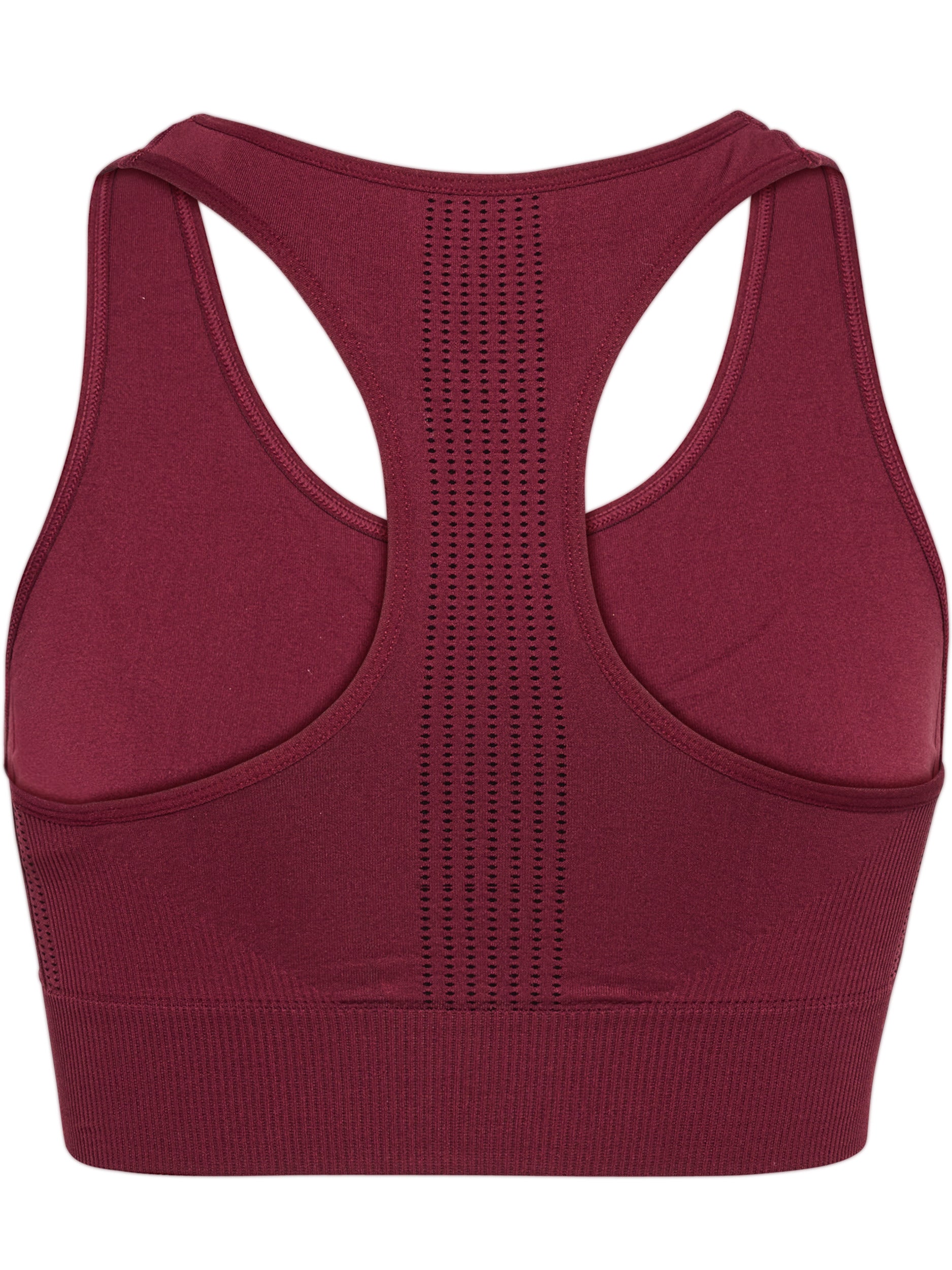Hummel Shaping Seamless Sports Top Zinfandel Størrelse: Small Træningstøj Til