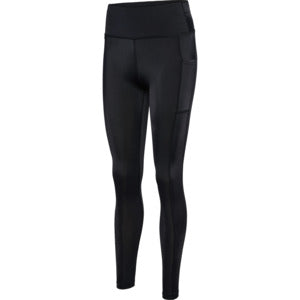 Hummel Tola High Waist Tights   Black Træningstøj Til Kvinder