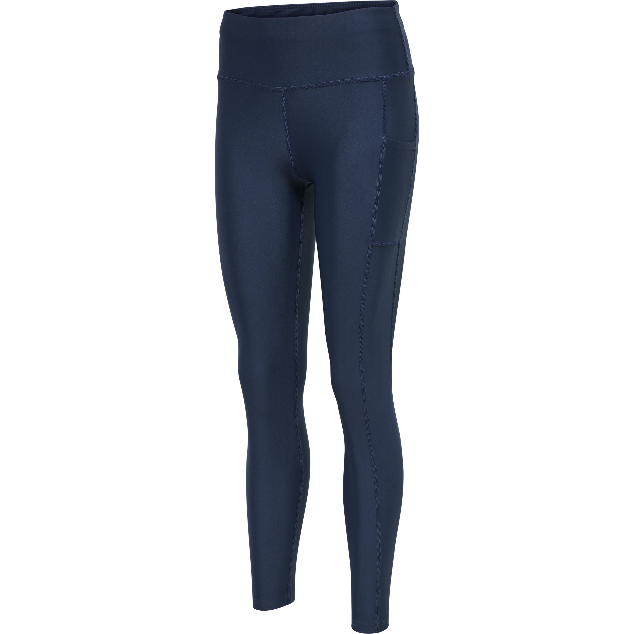 Hummel Tola High Waist Tights Insignia Blue Træningstøj Til Kvinder