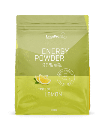 Linuspro Energy Powder Lemon  600g  Energidrik