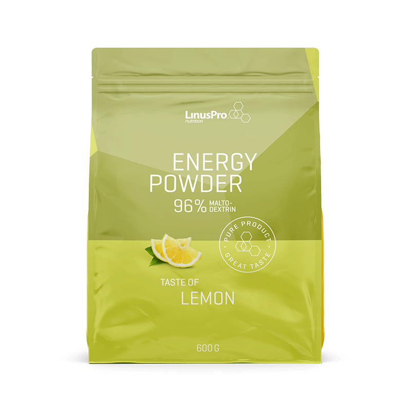 Linuspro Energy Powder Lemon 600g Energidrik