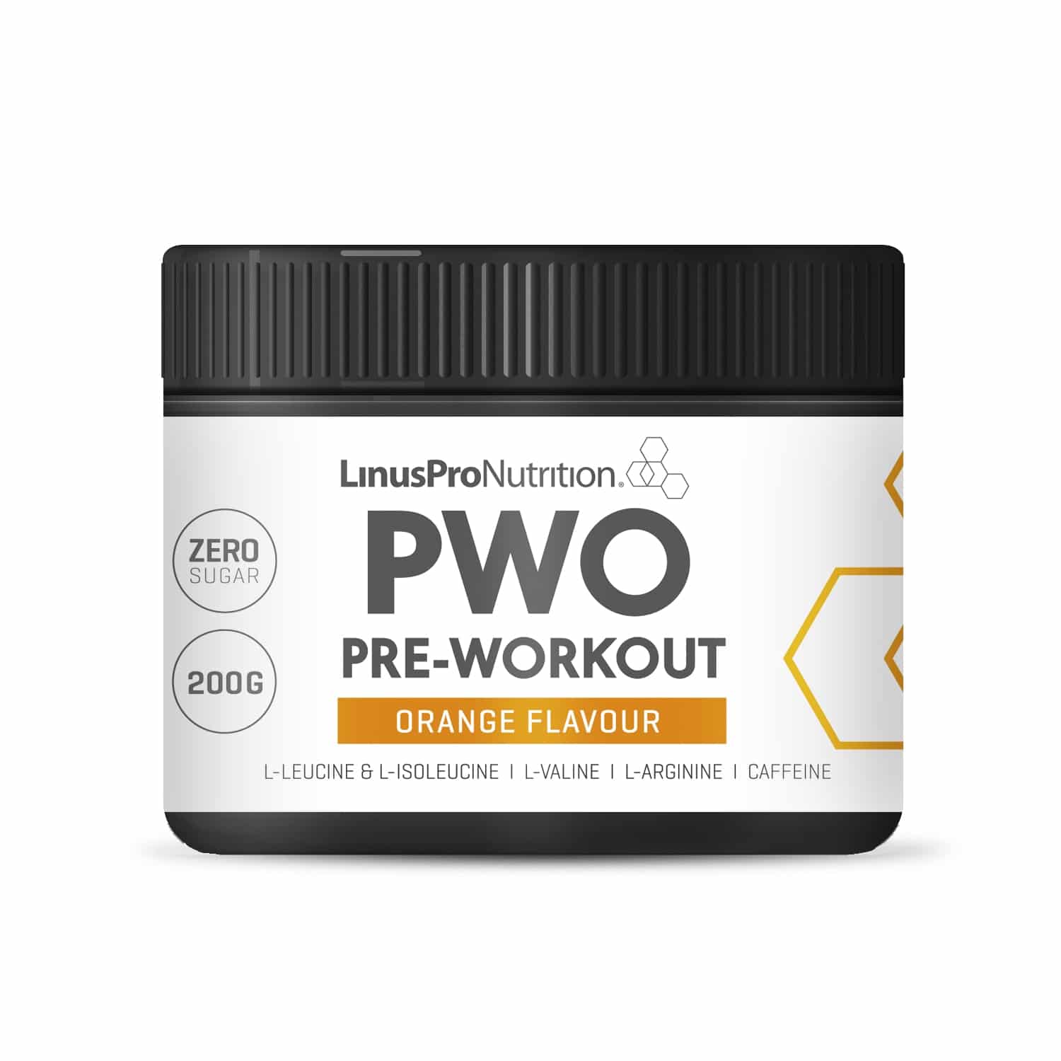 Linuspro Pure Pwo Appelsin 200g Pre Workout