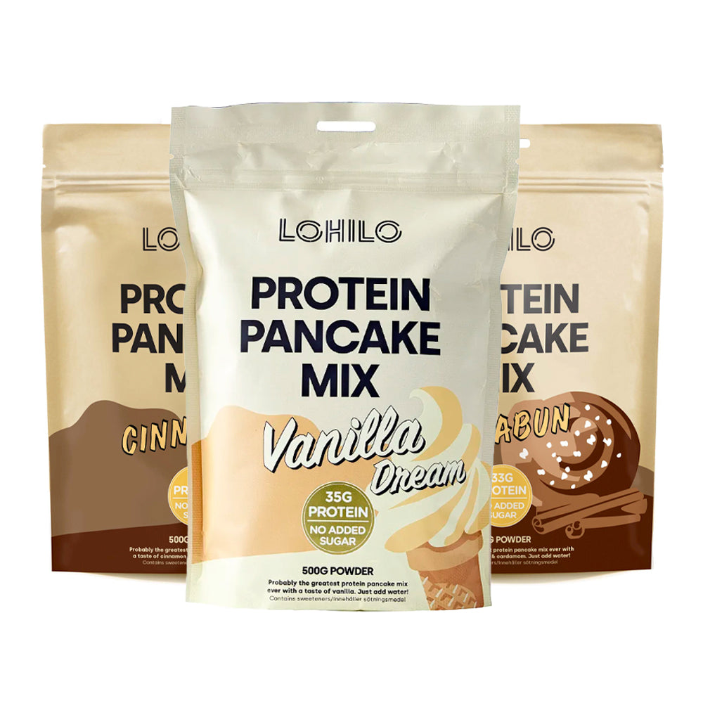 Lohilo Pancake Mix 500g Proteinrige Pandekager Let Luftig Konsistens