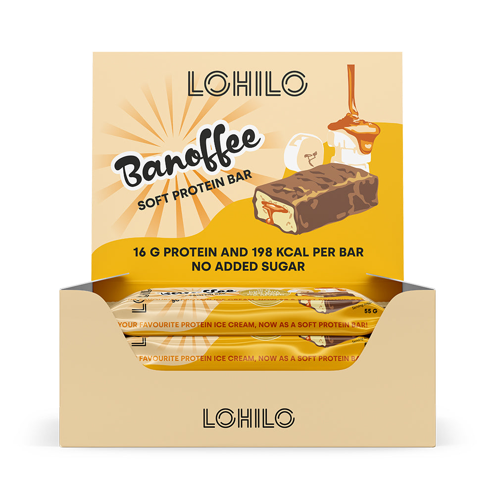 Lohilo Protein Bar Banoffee 12x 55g Proteinbarer