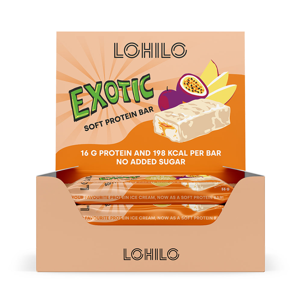 Lohilo Protein Bar Exotic 12x 55g Proteinbarer