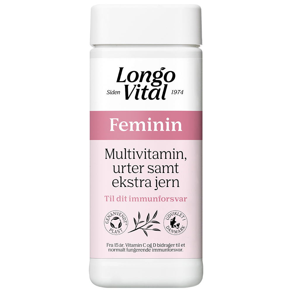 Longo Vital Feminin 180 Stk Vitaminer Mineraler
