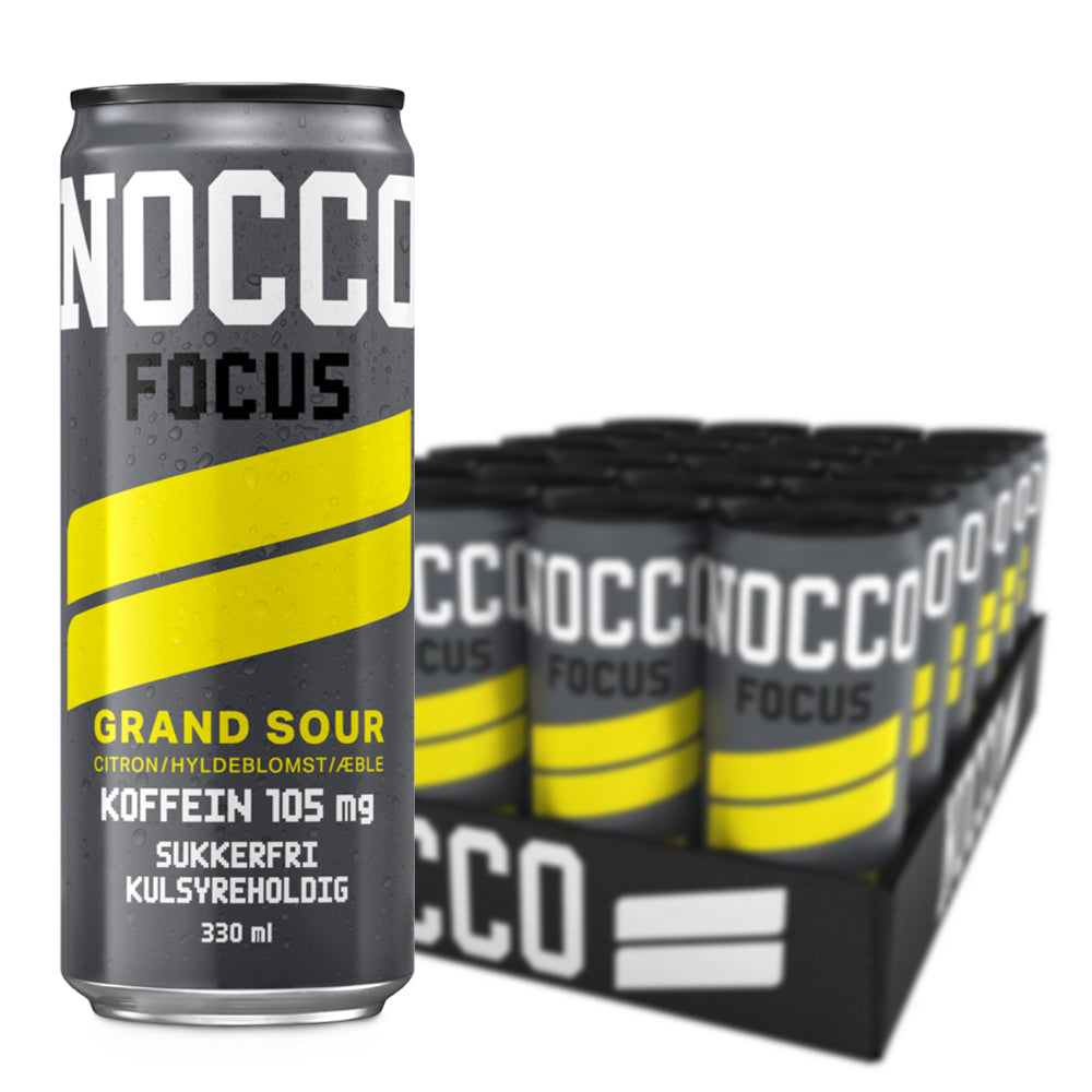 Nocco Focus Grand Sour 24x 330ml Drikke