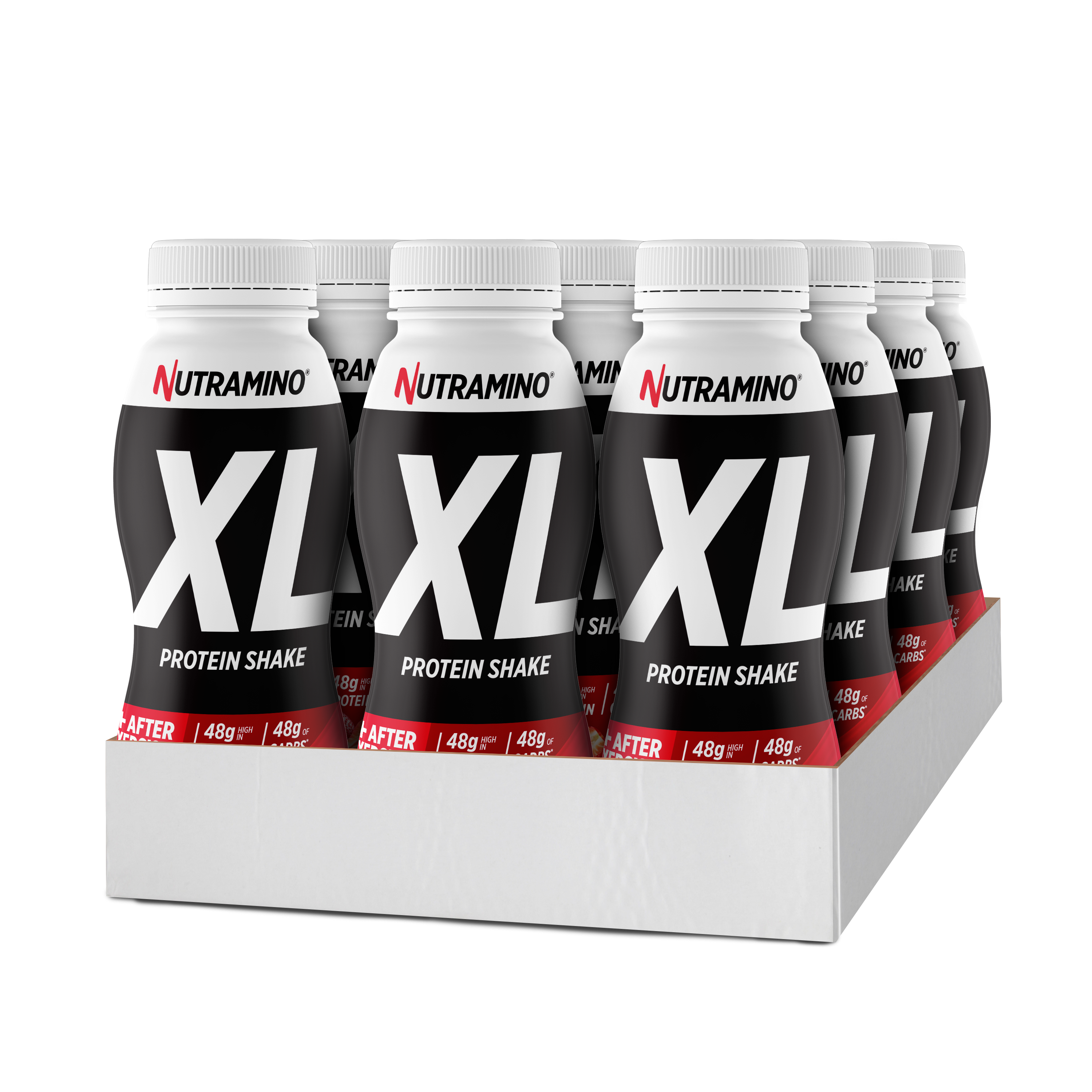 Nutramino   Protein Shake Strawberry  12x 475ml  Drikke