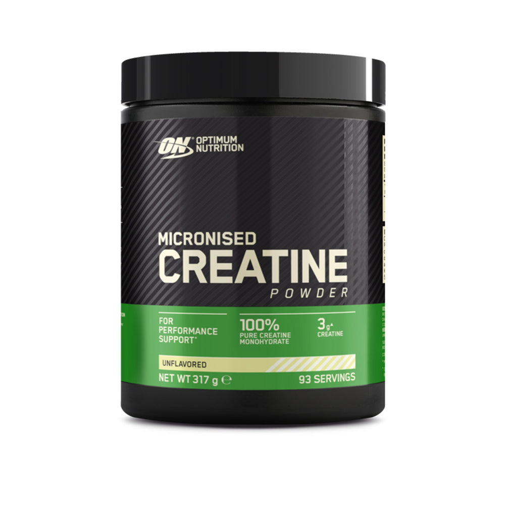 Optimum Micronised Creatine 317g Kreatinmonohydrat øger Styrke Muskelvækst
