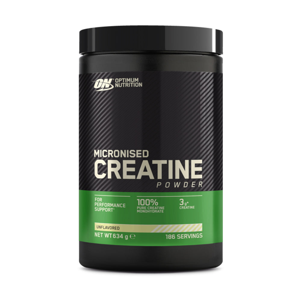 Optimum Micronised Creatine 634g Kreatinmonohydrat øger Styrke Udholdenhed Perfekt Til Træning