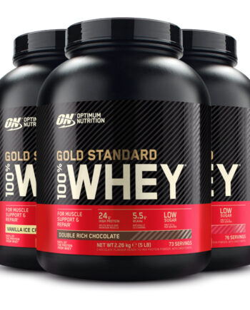 Optimum Nutrition Whey  2270g    Førsteklasses Gold Standard Proteinpulver   Højt Proteinindhold