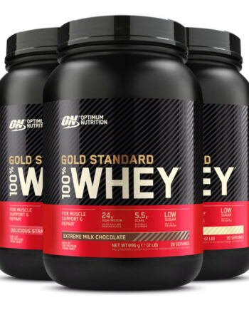 Optimum Nutrition Whey  900g    Gold Standard Proteinpulver   Høj Kvalitet   God Smag