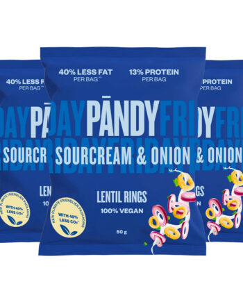 Pandy Chips Sour Cream   Onion  6x 50g  Slik   Chips