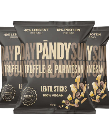 Pandy Truffle   Cheese  6x50g    Proteinrige Og Delikate Chips Med Trøffel   Ost   Færre Kalorier