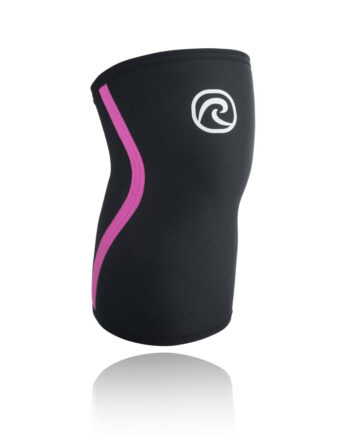 Rx Knee Sleeve 7mm Black Pink Udstyr