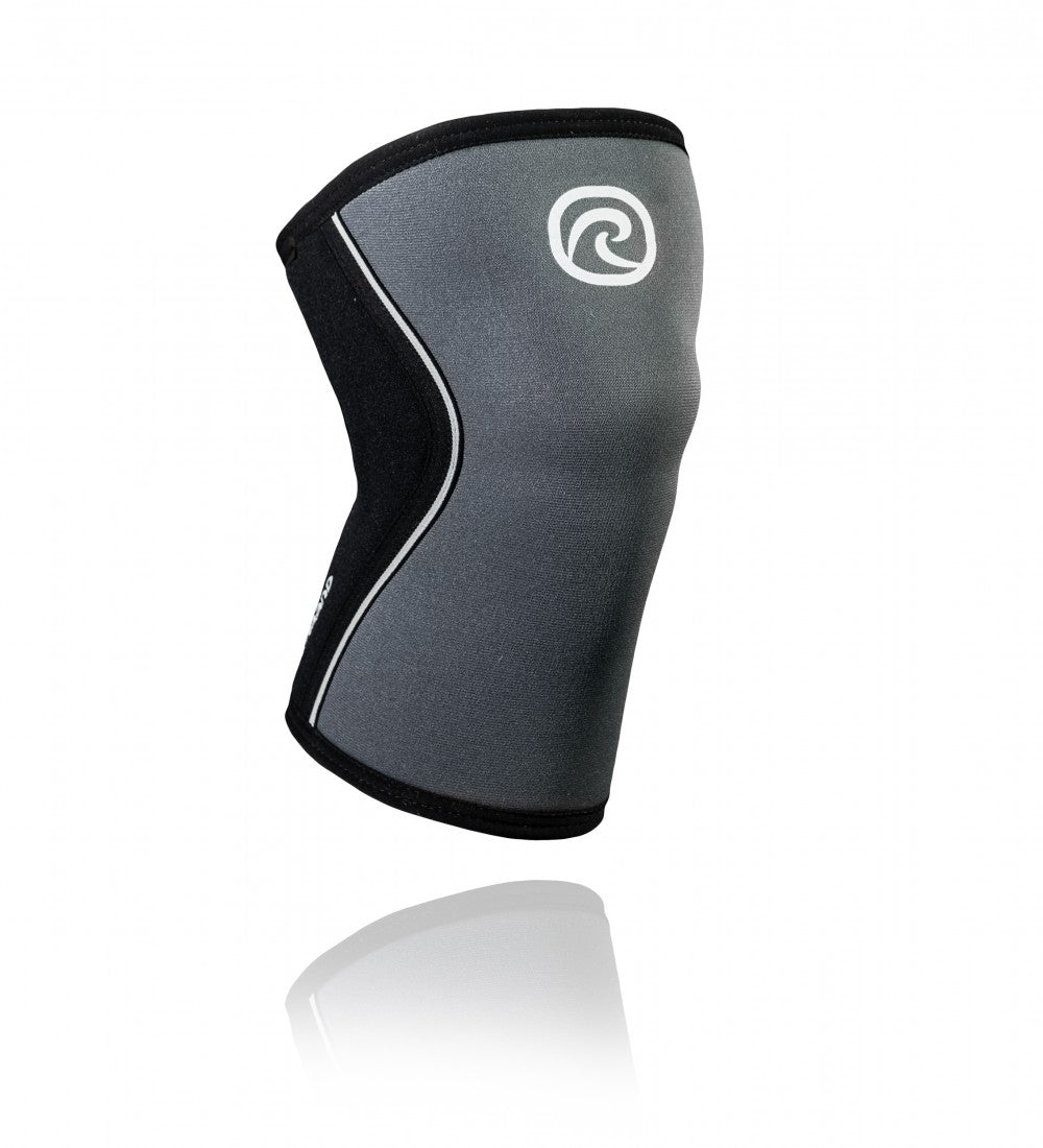 Rx Knee Sleeve 7mm Black Steel Grey Udstyr