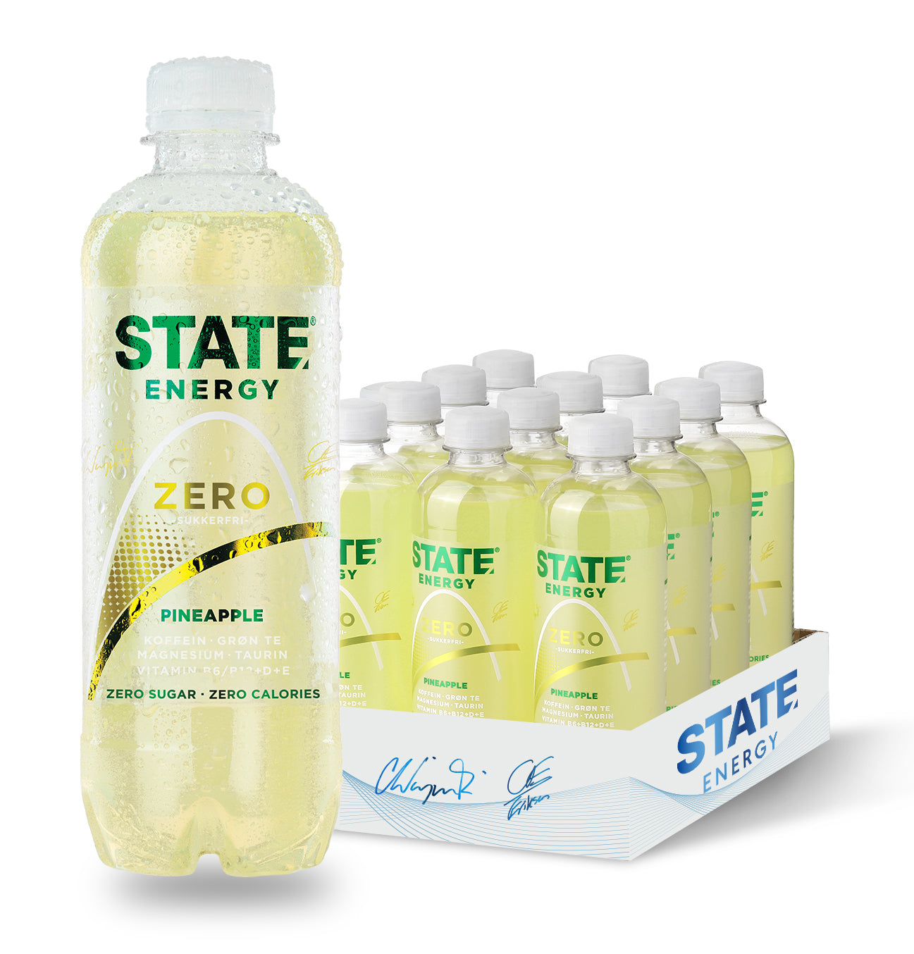 State Energy Pineapple Zero 12x 400ml Drikke