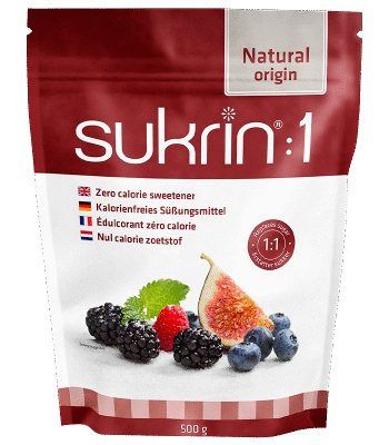 Sukrin:  500g Sødemiddel   Sukkererstatning