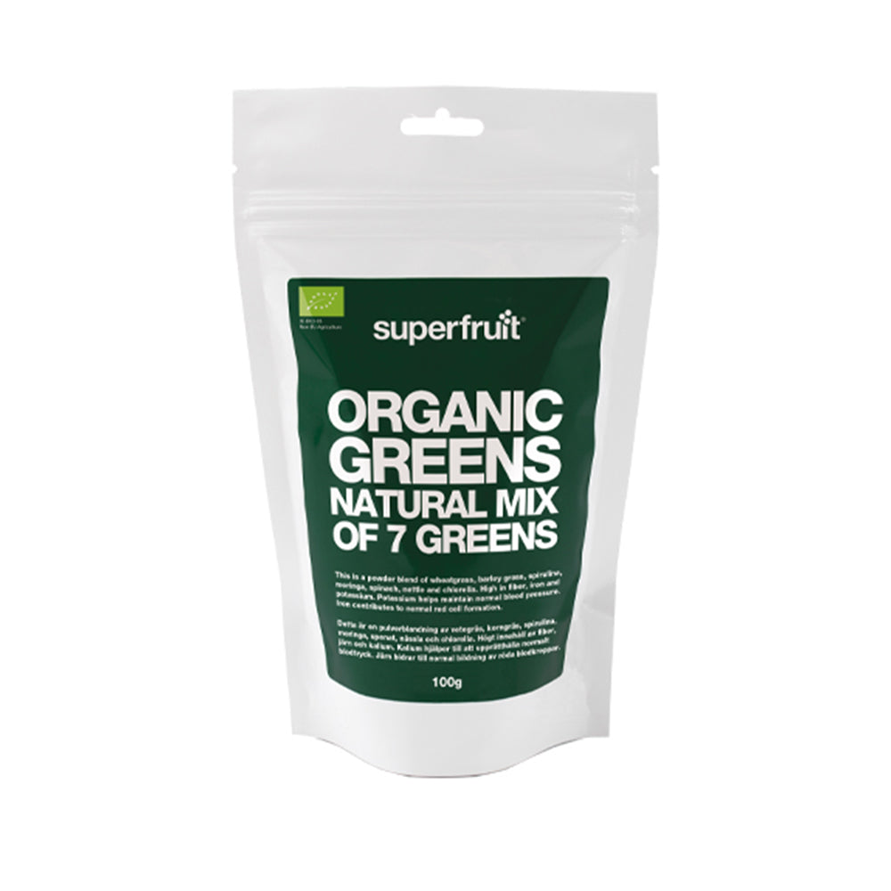 Superfruit Organic Greens 100g Kosttilskud