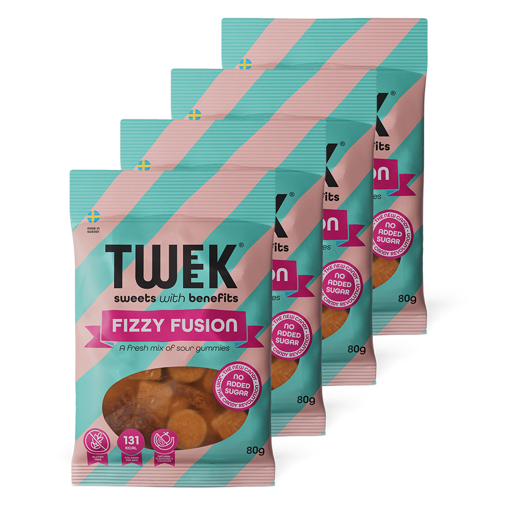 Tweek Candy Fizzy Fusion 4x80g Slik Chips