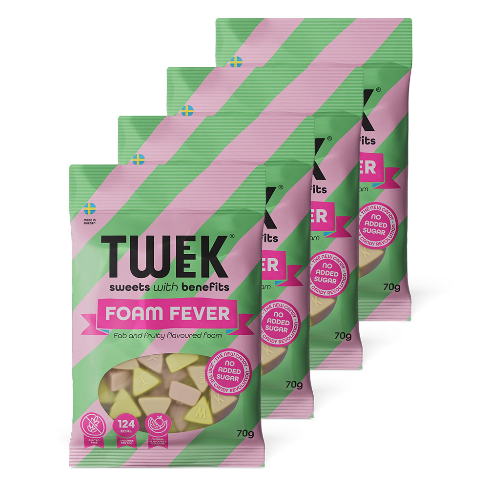 Tweek Candy Foam Fever 4x70g Slik Chips