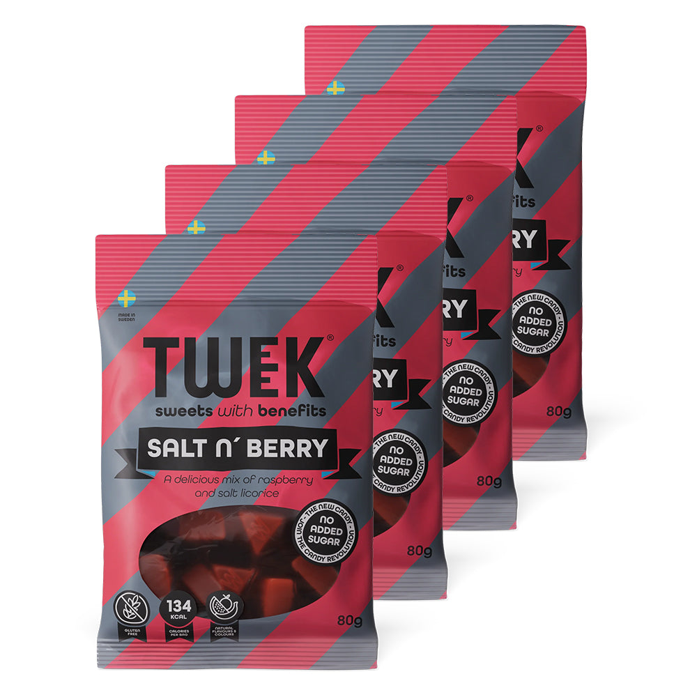 Tweek Candy Salt 39 Berry 4x80g Slik Chips