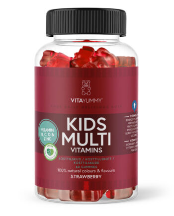 Vitayummy Kids Multivitamin Strawberry  60 Stk  Vitaminer   Mineraler