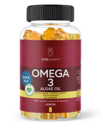 Vitayummy Omega   Lemon  60 Stk  Vitaminer   Mineraler