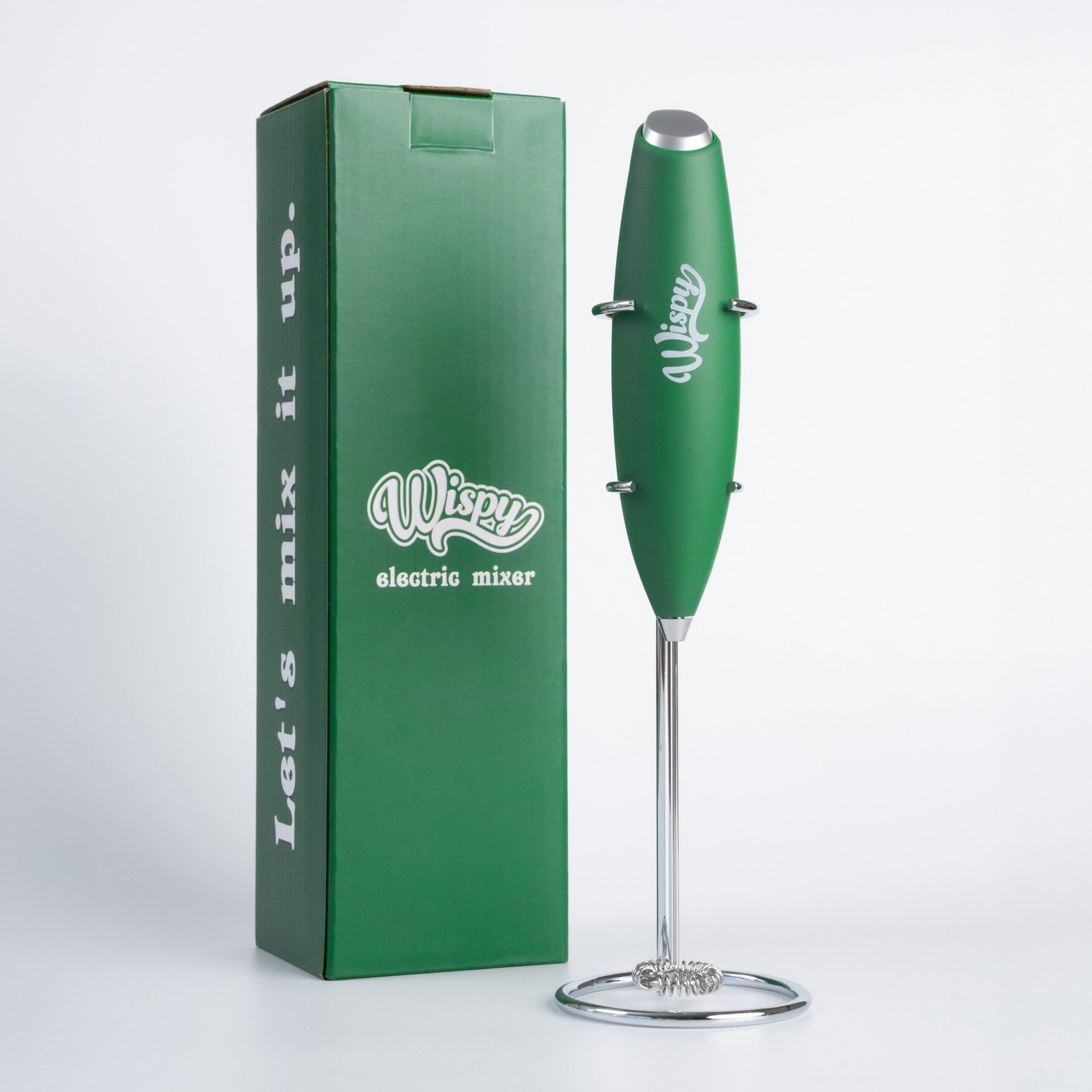 Wispy Electric Mixer Smart Elektrisk Mixer Perfekt Til Proteinshakes Og Smoothies
