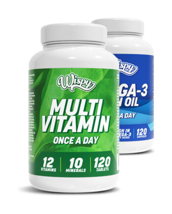 Wispy Omega   Og Multivitamin  2x 120 Stk  Kosttilskud