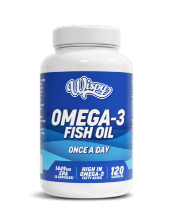 Wispy Omega    120 Stk    Essentielle Fedtsyrer   Støtter Hjerte   Hjernefunktion