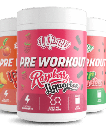 Wispy Pre Workout  350g    Med Koffein     Aktive Ingredienser   øget Fokus   Energi Til Træning