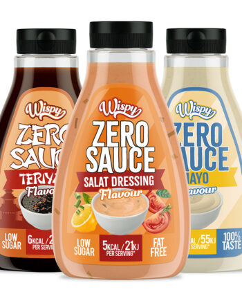Wispy Zero Sauce  430g    Billig Kalorielet Dressing   Topping   Uden Sukker
