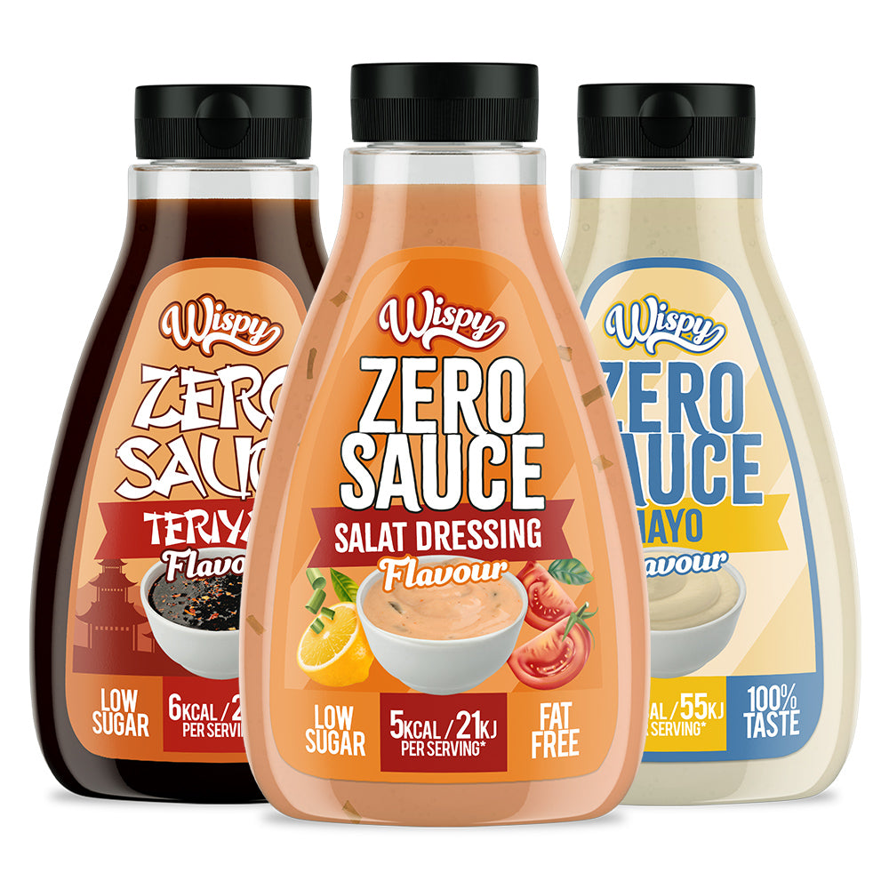 Wispy Zero Sauce 430g Billig Kalorielet Dressing Topping Uden Sukker