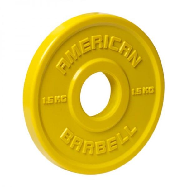 American Barbell Urethane Fractional Bumper Plate Kg