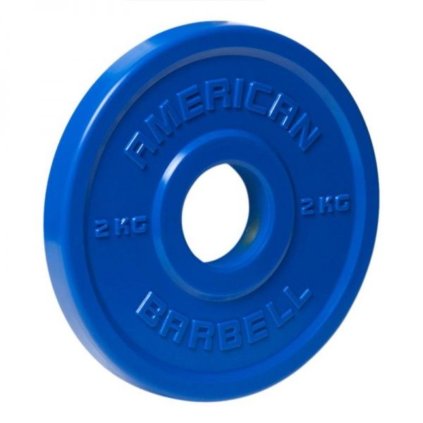 American Barbell Urethane Fractional Bumper Plate Kg