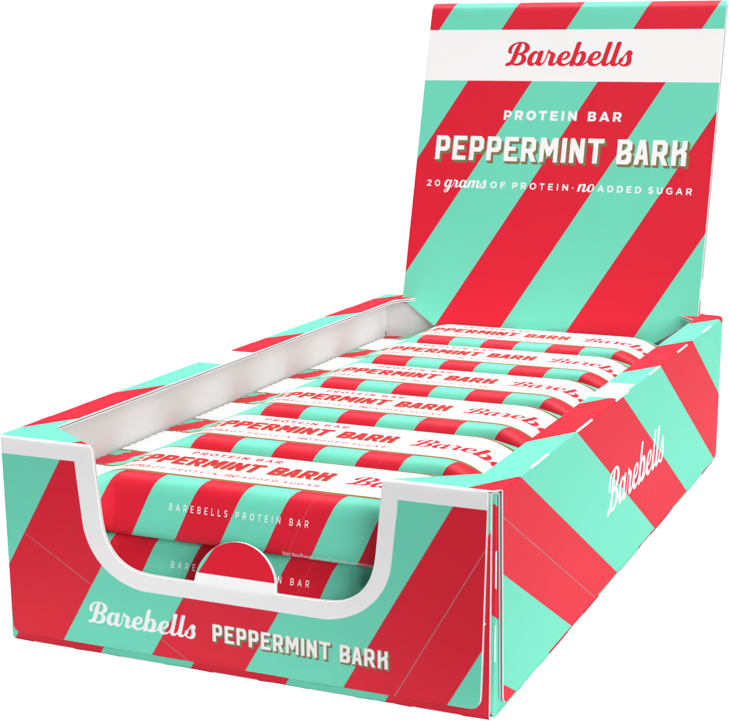 Barebells Protein Bar Peppermint Bark 12x 55g Proteinbar